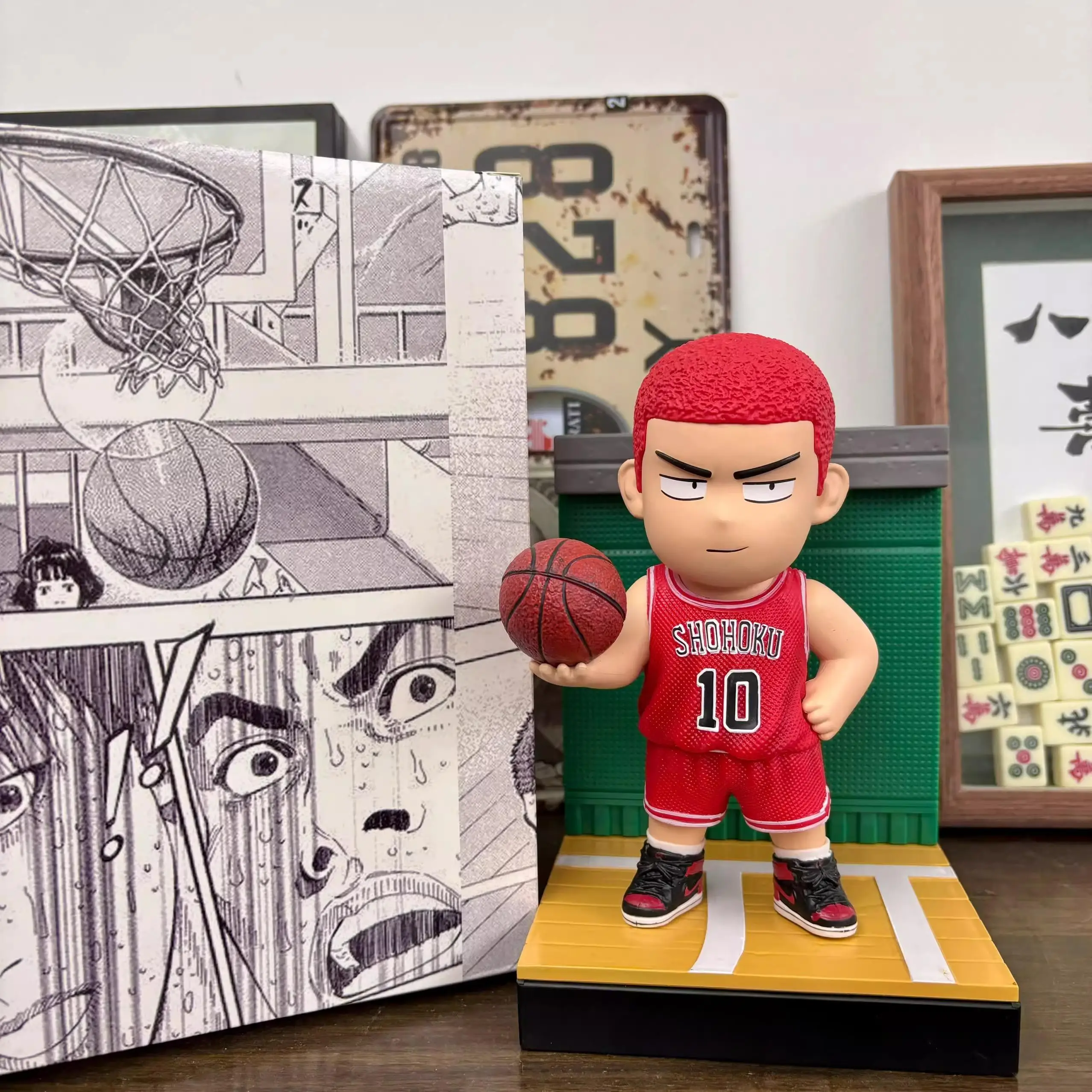 

Воспоминания аниме SLAM DUNK Sakuragi фигурка орнамент автомобиль пара подарок на день рождения на день Святого Валентина для мальчиков и девочек