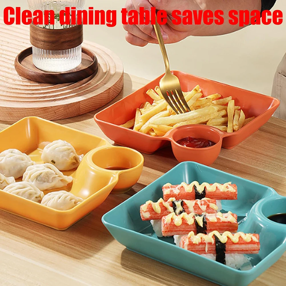 Stackable Snack Plates Set Microwave Dishwasher Safe Authentic Sushi Restaurant Style