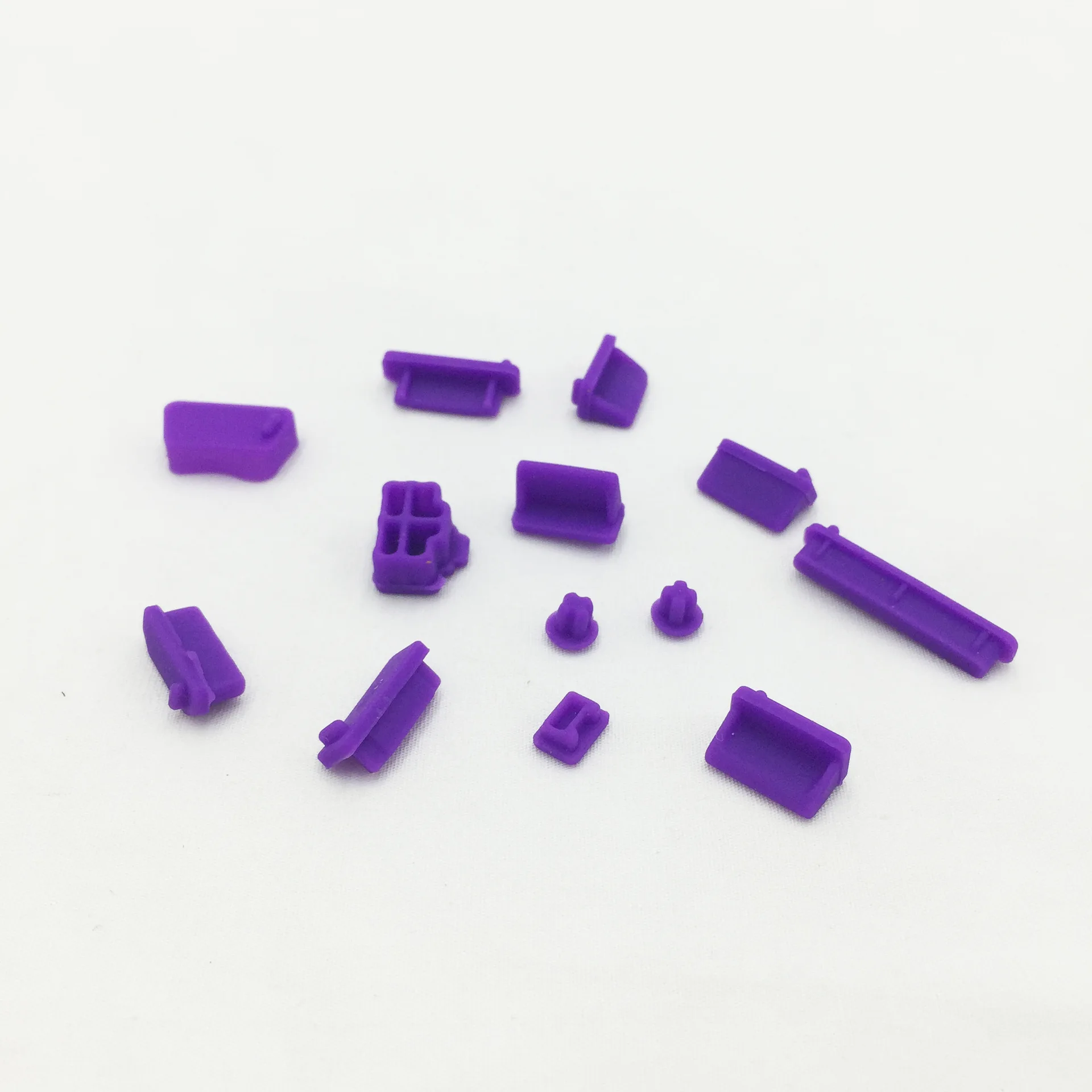 13pcs Computer Dust Plug Colorful Silicone Anti Dust Plug Computer Cover Laptop Waterproof Plug Laptop Dustproof
