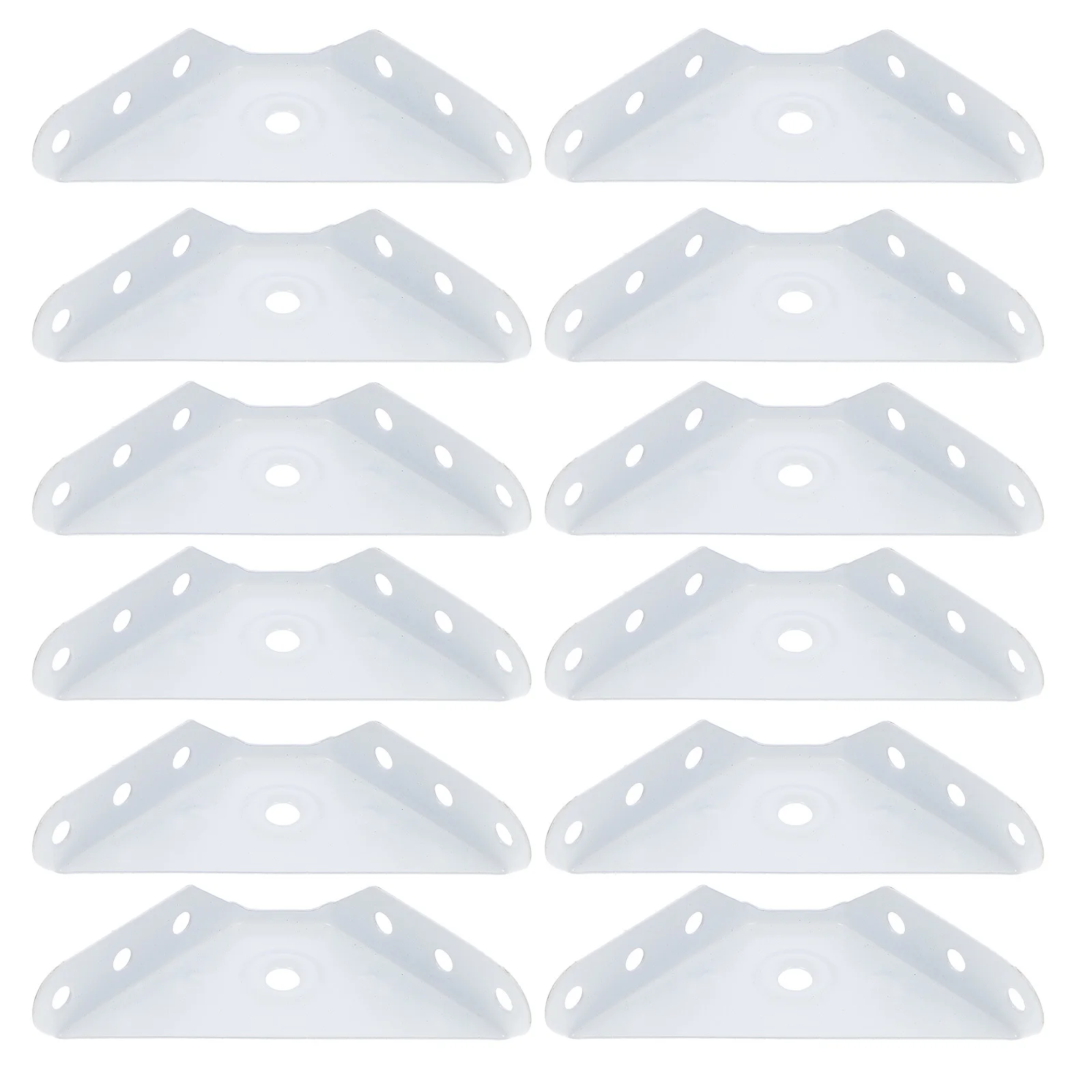 30 قطعة دعامات تثبيت الخزانة على شكل مثلث من الفولاذ المقاوم للصدأ دعامات زاوية لرفوف الأثاث والنوافذ تثبيت قوي