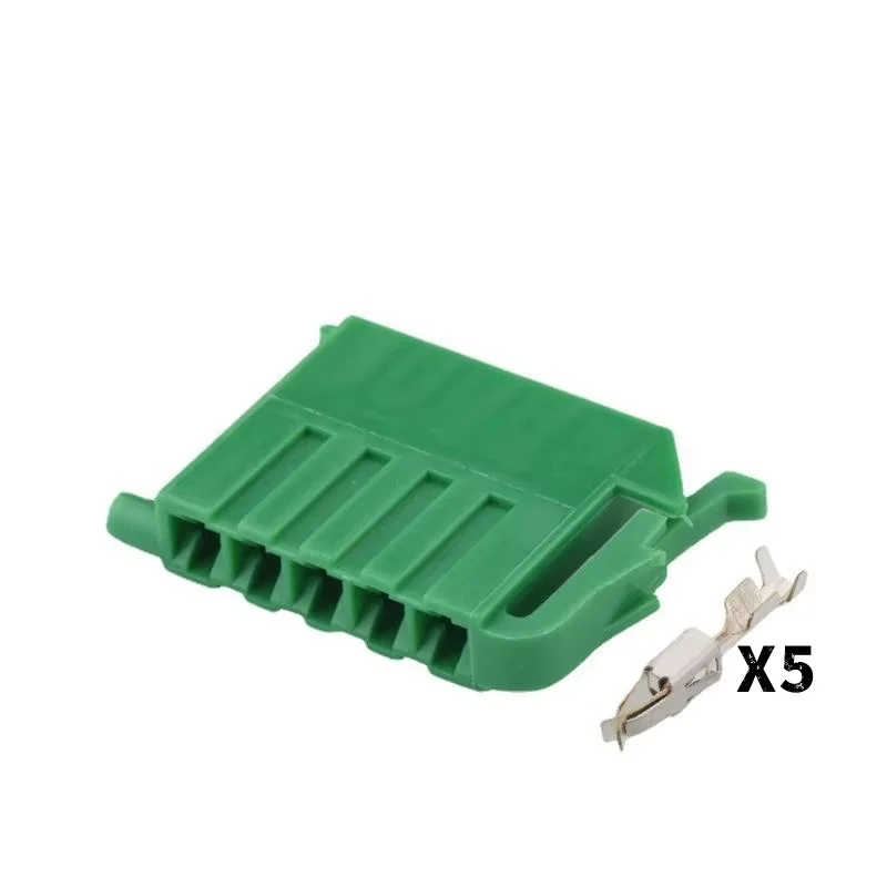1 SET DJ7052A-3.5-21 5Pin 3.5mm AMP Car Electrical Wire Connectors for VW,BMW,Audi,Toyota,NISSAN AND other