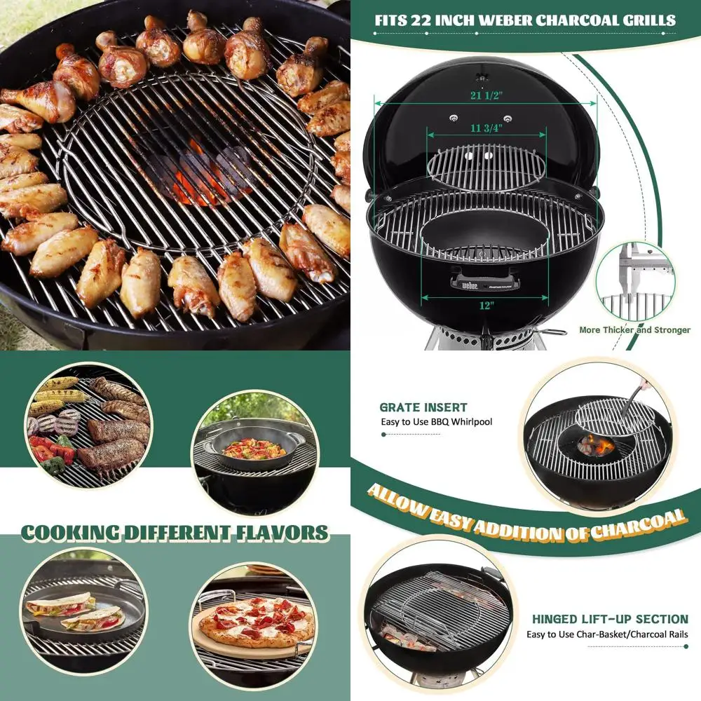 

Разборная решетка для гриля на 22 углях