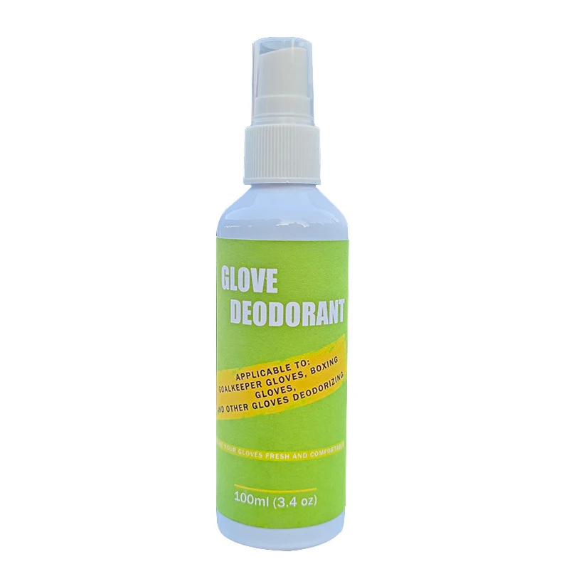 

100ml Goalkeeper Glove Grip Spray Deodorizer Football Boxing Gloves Deodorant Removes Odors Spray Cleaner Purifier