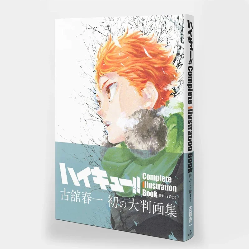 

new Japan Anime Haikyu!! Art Collection Cartoon Manga Book Japanese Edition Comic Official Formula Set Book Hinata Shoyo japanes