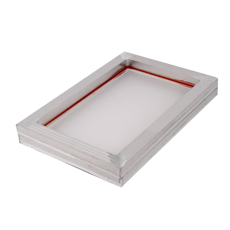 Hot 4Pcs A4 Screen Printing Aluminum Frame Stretched 120T Silk Screen Polyester Screen For Printed Circuit Board