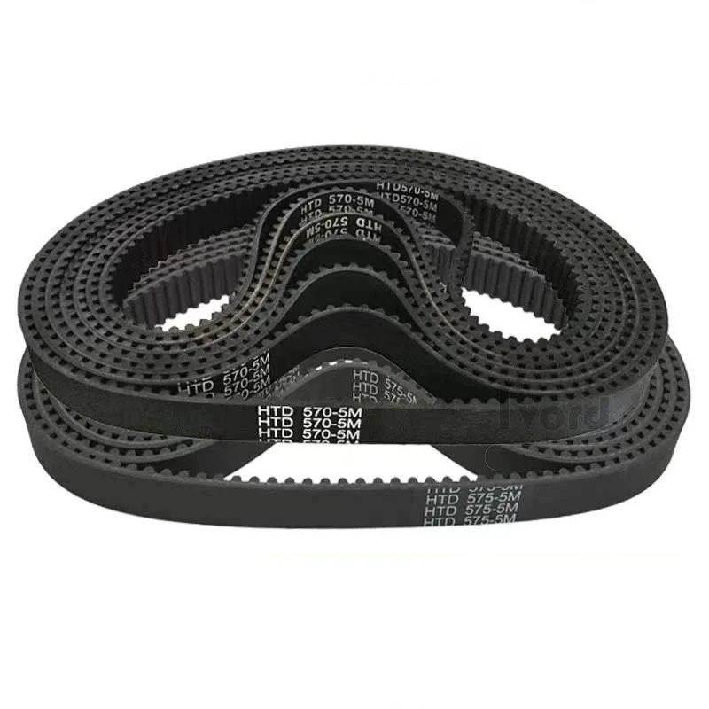 HTD5M Timing Belt Length 325 330 340 350 355 360 365 370 375 380mm Width10/12/15/20/25/30mm HTD 5M Closed Loop Synchronous Belts