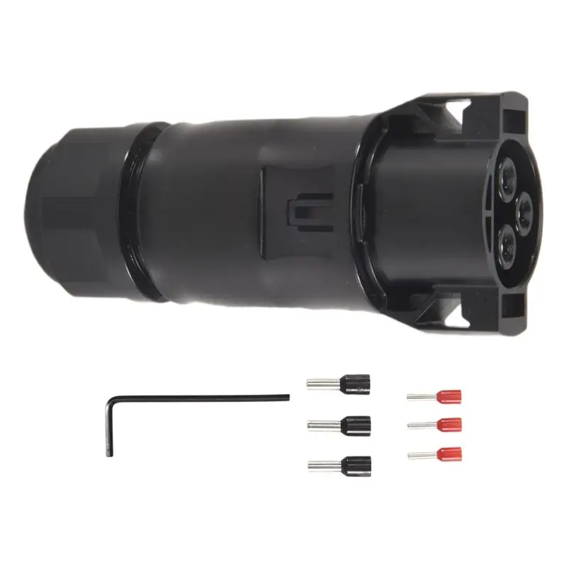 A98Z Solar PV Connector Plug Waterproof IP68 4000V 40A For Solar PV System Panel Parallel Protection Set LY01-Female