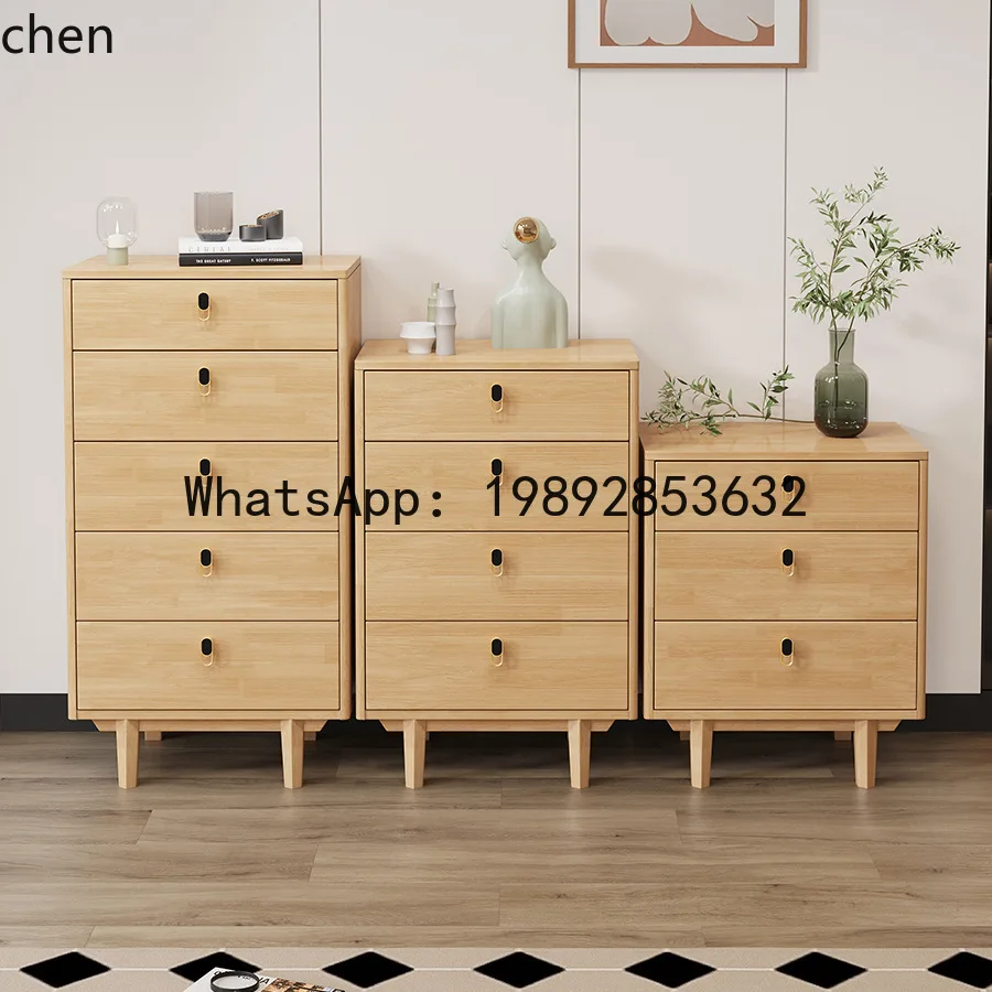 

solid wood chest of drawers bedroom storage cabinet wooden cabinet
