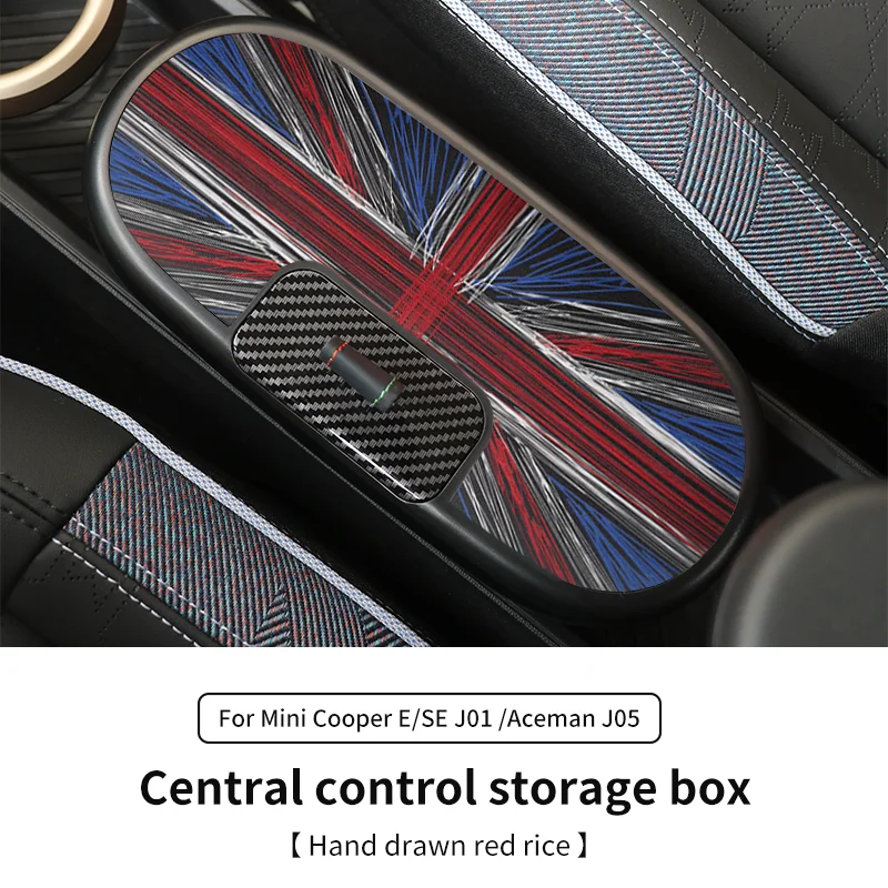 Centrale Controle Opbergdoos Voor Bmw Mini Cooper E/Se J01 J05 Aceman 2024 2025 Centrale Armsteun Opbergdoos auto Accessoires
