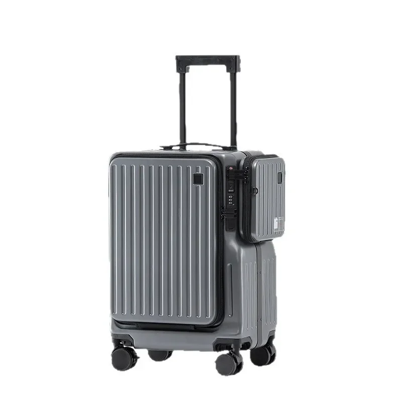 

Large capacity, multi function, suitcase, boarding case, light, double open suitcase