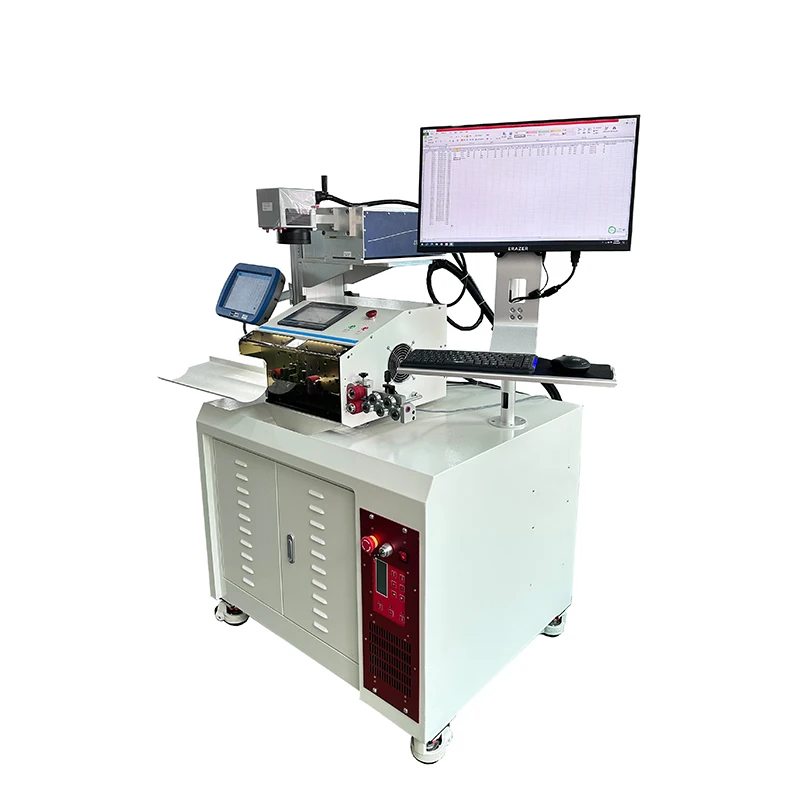 Macchina per incisione laser su metallo da tavolo ad alta precisione HC-715C Macchina per la stampa di logo in metallo