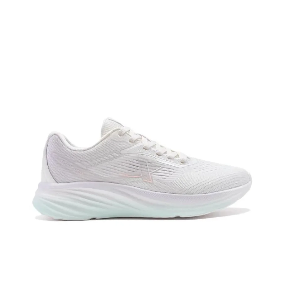 XTEP Cushioning, Wear Resistant Low top Casual Running Shoes Women's Sail White 976218110019-1