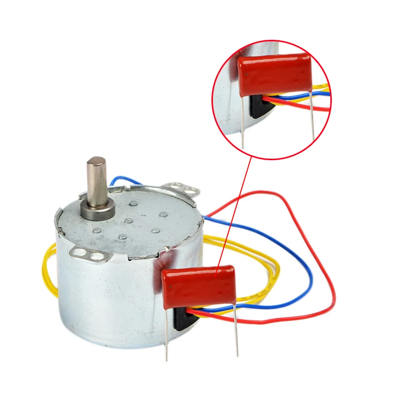 & Top Synchronous Motor 2.5RPM 8W 50-KTYZ AC 220V Permanent Magnet Synchronous Gear Motor
