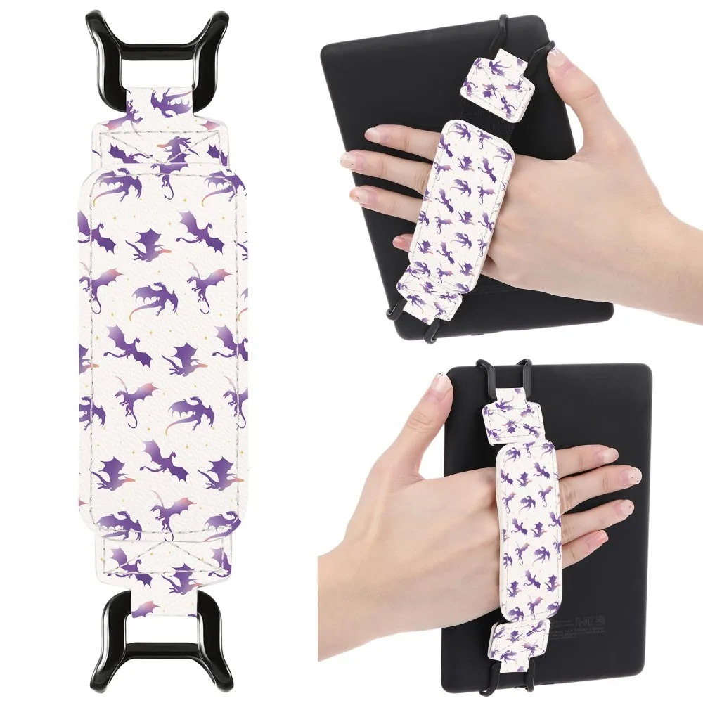 

Cute Lightweight Safety Hand Strap Easy Carrying Elastic Finger Grip Strap Adjustable Multi Functional Anti Drop Strap Reading