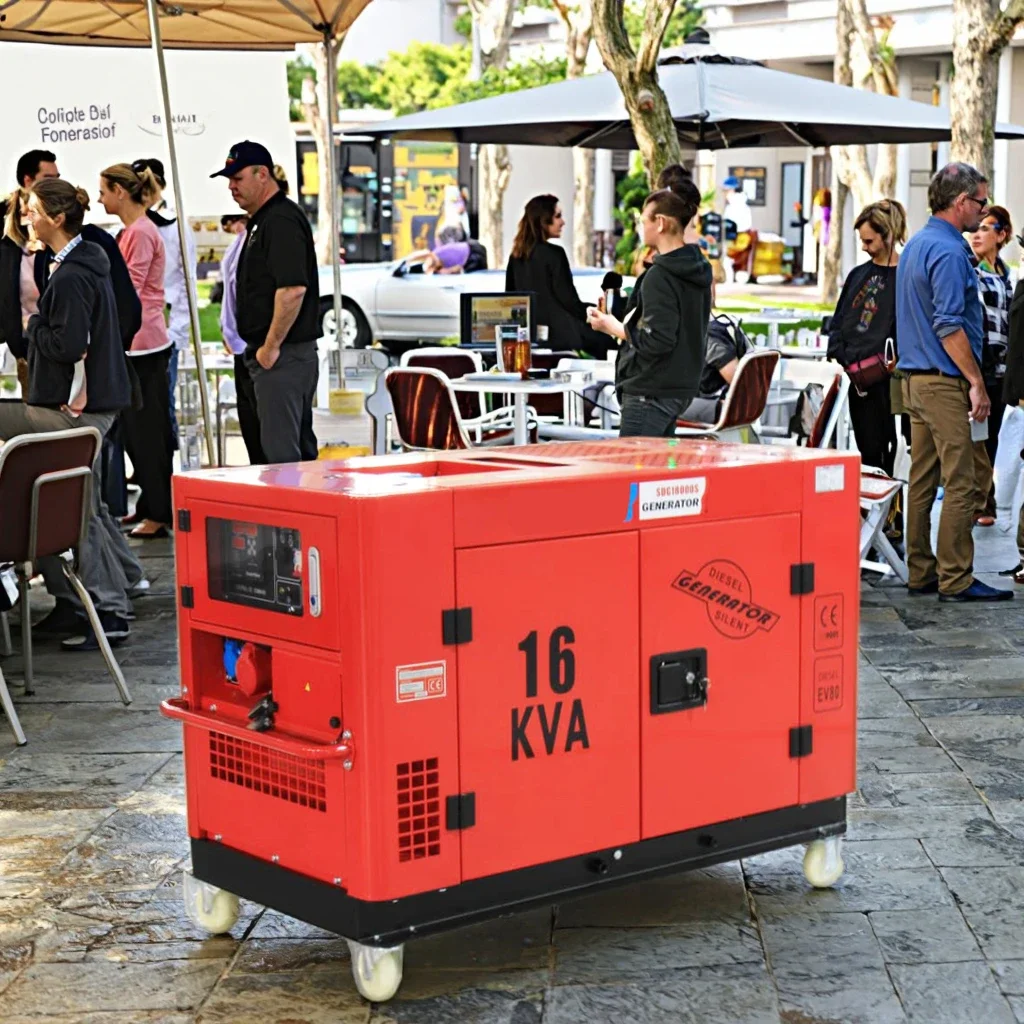 Hot Sale 10KVA Super Silent Generator 15KW ATS Remote Control 20KVA 16KW Soundproof 60HZ 50HZ Frequency 230V Made China