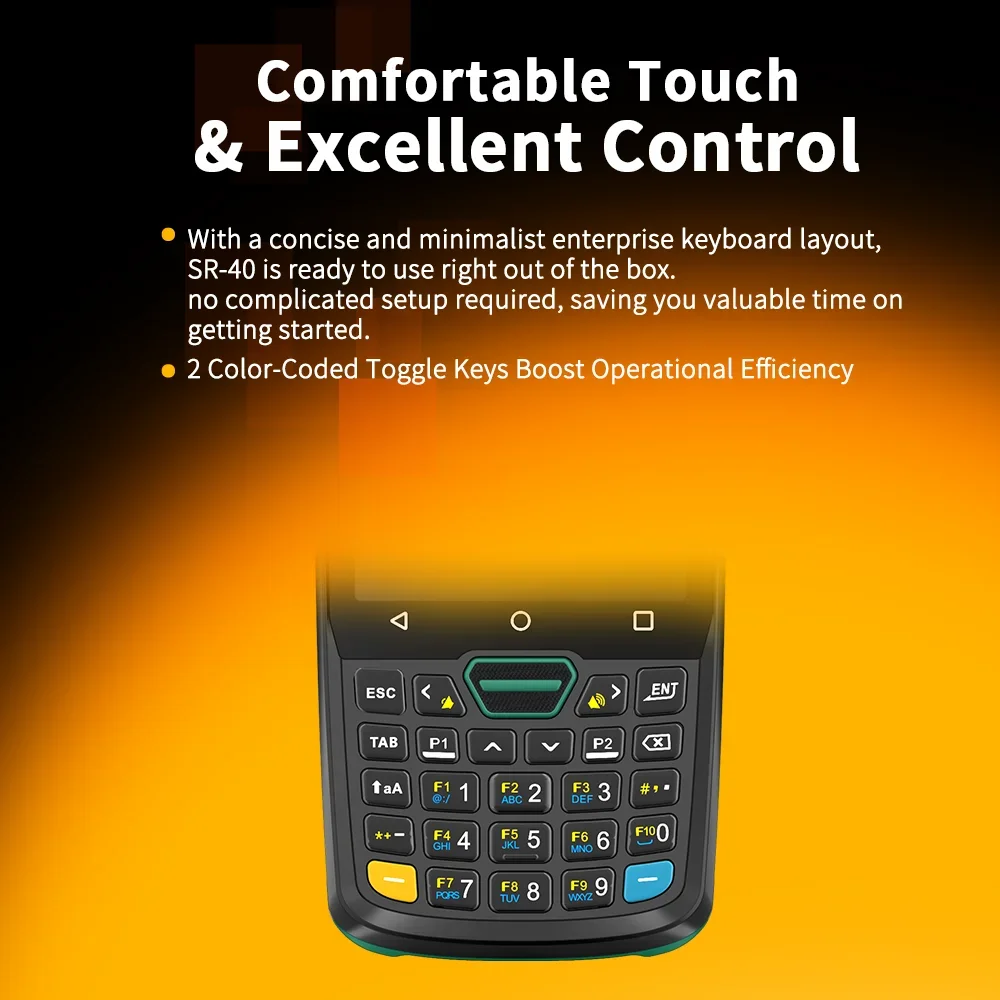 Android Industrial Data Collector IP68 GSM Wireless Pda Terminal Android 13 Mobile Handheld Handheld Terminal PDA