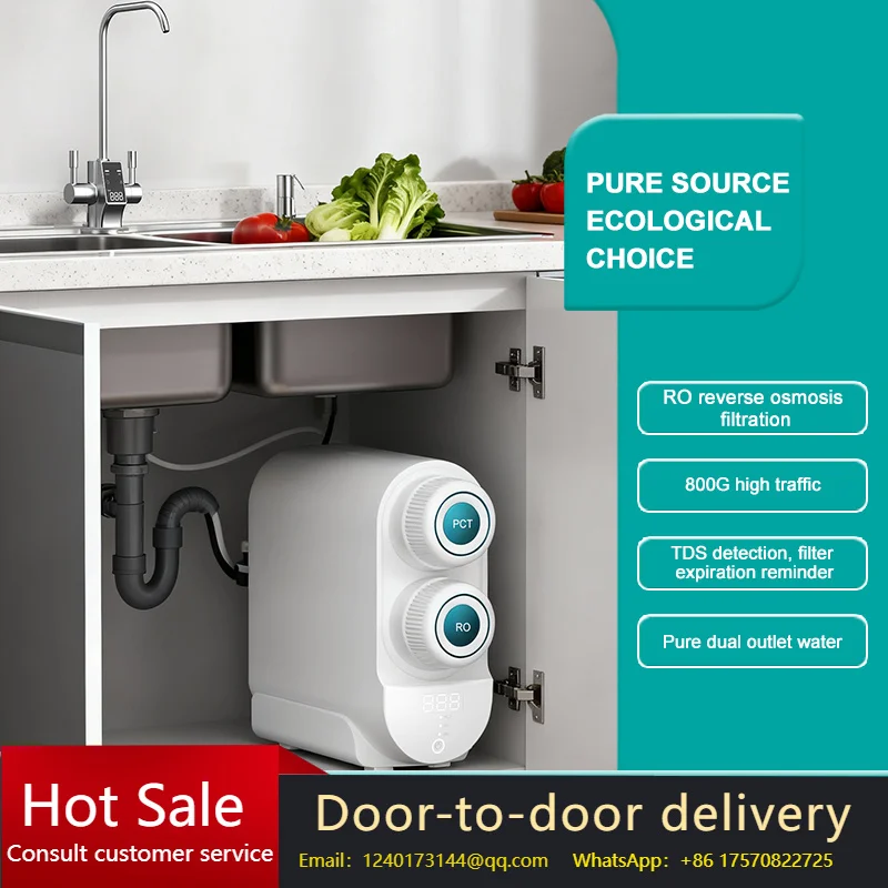 

obana New Electric Household 800 GPD Under-Sink Reverse Osmosis Water Purifier with Filter Element and Plastic Tankless System