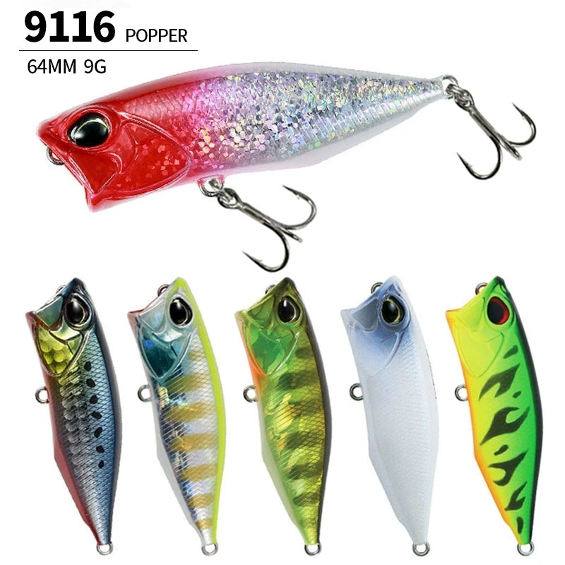 64mm 9g Floating Water Collision Water Wave Crawling Road Sub Hard Bait