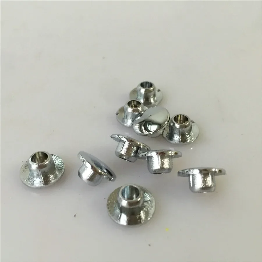 8pcs For Sharp Cool EN125 Handle Cover Decorative Cover Scooter Rearview Mirror Screw Silver M6x 4mm