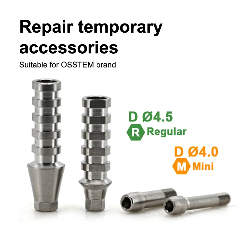Composite For OSSTEM Component Temporary Accessories Screw Dental Material Dental Implant Replacement Tool Material