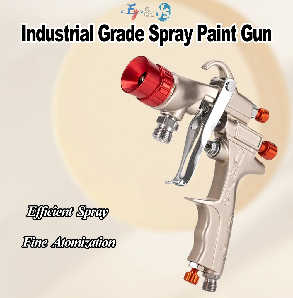 Single Head Imitation Stone Paint Spray Gun, Water Based Air Atomizer for Exterior Wall Granite Texture Coating