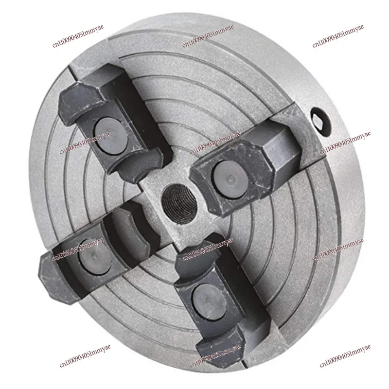 

6 Inch Single-acting Four-jaw Chuck, Self-centering Woodworking Lathe 6 Inch 4 Inch Four-jaw Linkage Chuck