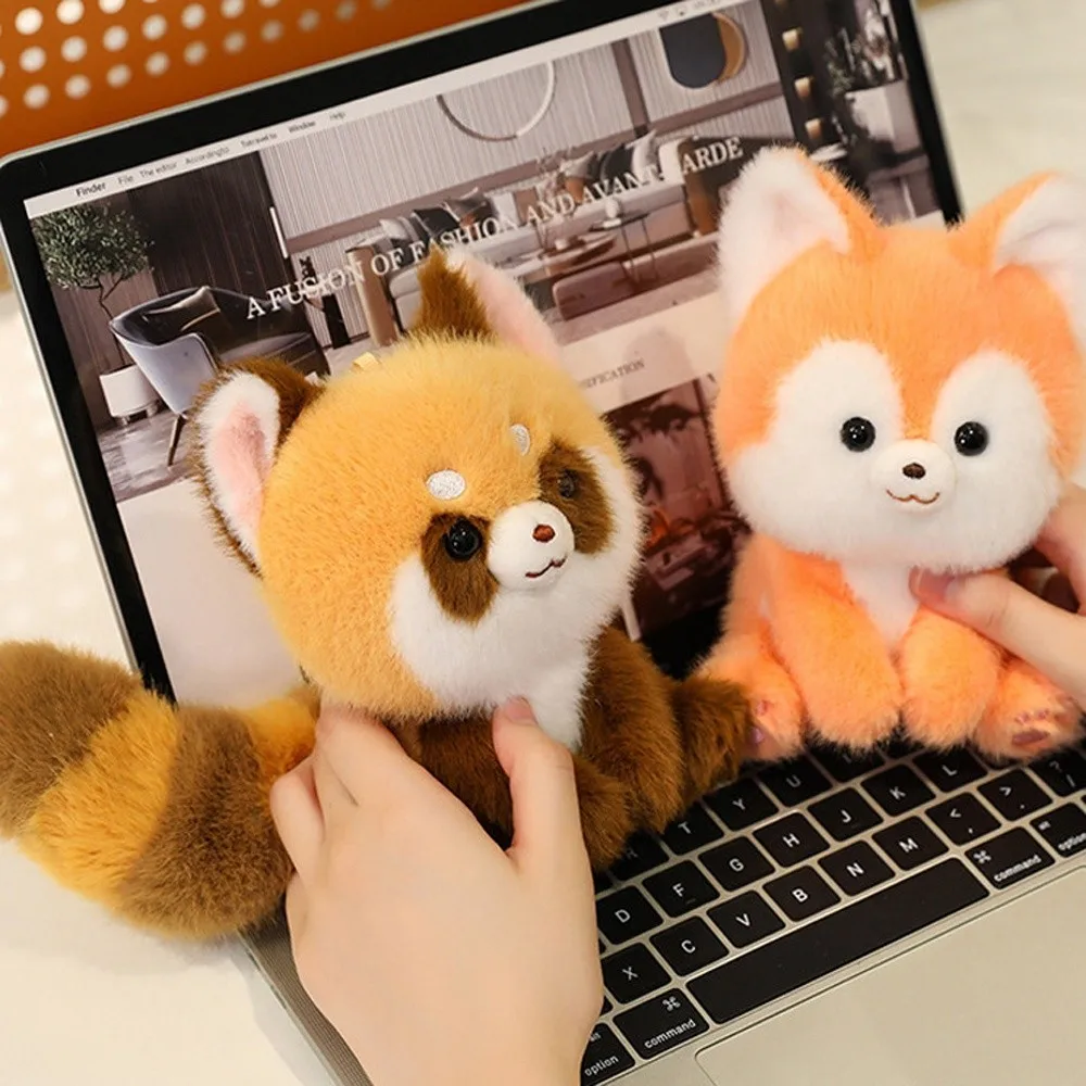 

Мягкая подушечка на запястье, плюшевые животные, домашнее животное, енот, плюшевая игрушка, мягкая плюшевая кукла с мультяшными животными, детская игрушка