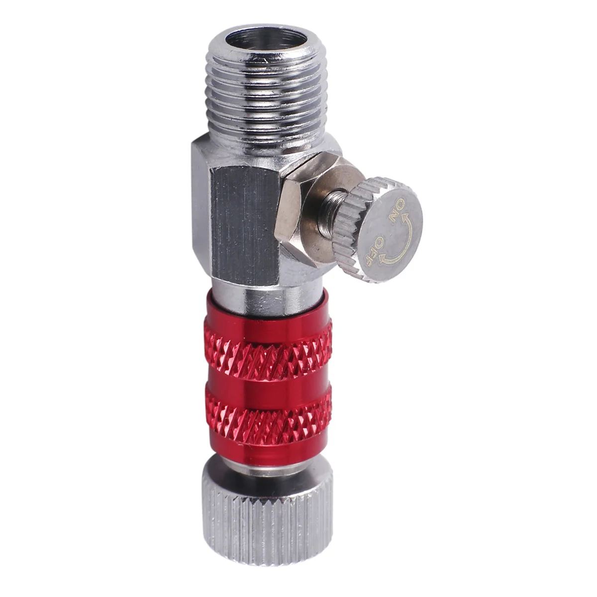 Airbrush Quick Release Air Control Fitting Adapter 1/8 Inch Threaded Hose Connection Adjustment Valve Tool SD-405R