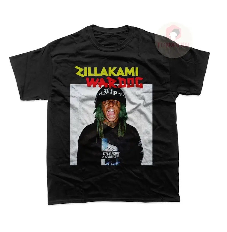 ZillaKami Unisex TShirt  Wardog Album Tee  City Morgue Merch  Rap Music Shirt  Printed Music Poster For Gift