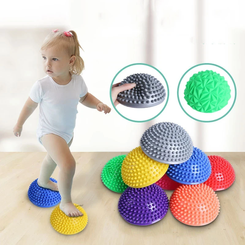 Tritts teine für Kinder Sportspiel zeug Balance Fluss steine zur Förderung der Kinder Koordination fähigkeiten Sensor training Massage ball