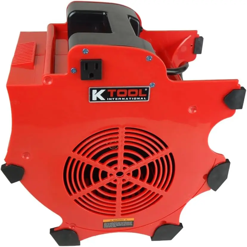 Heavy-Duty Floor Blower Fan, 1200 CFM, 3-Speed Motor, Overload Protection, Indoor/Outdoor Use