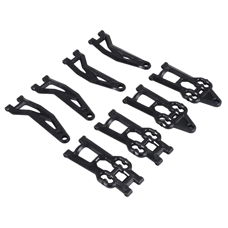 TNKIG-8Pcs brazo oscilante superior e inferior delantero trasero para XLF X03 X04 X-03 X-04 1/10 RC coche sin escobillas camión piezas Accesorios