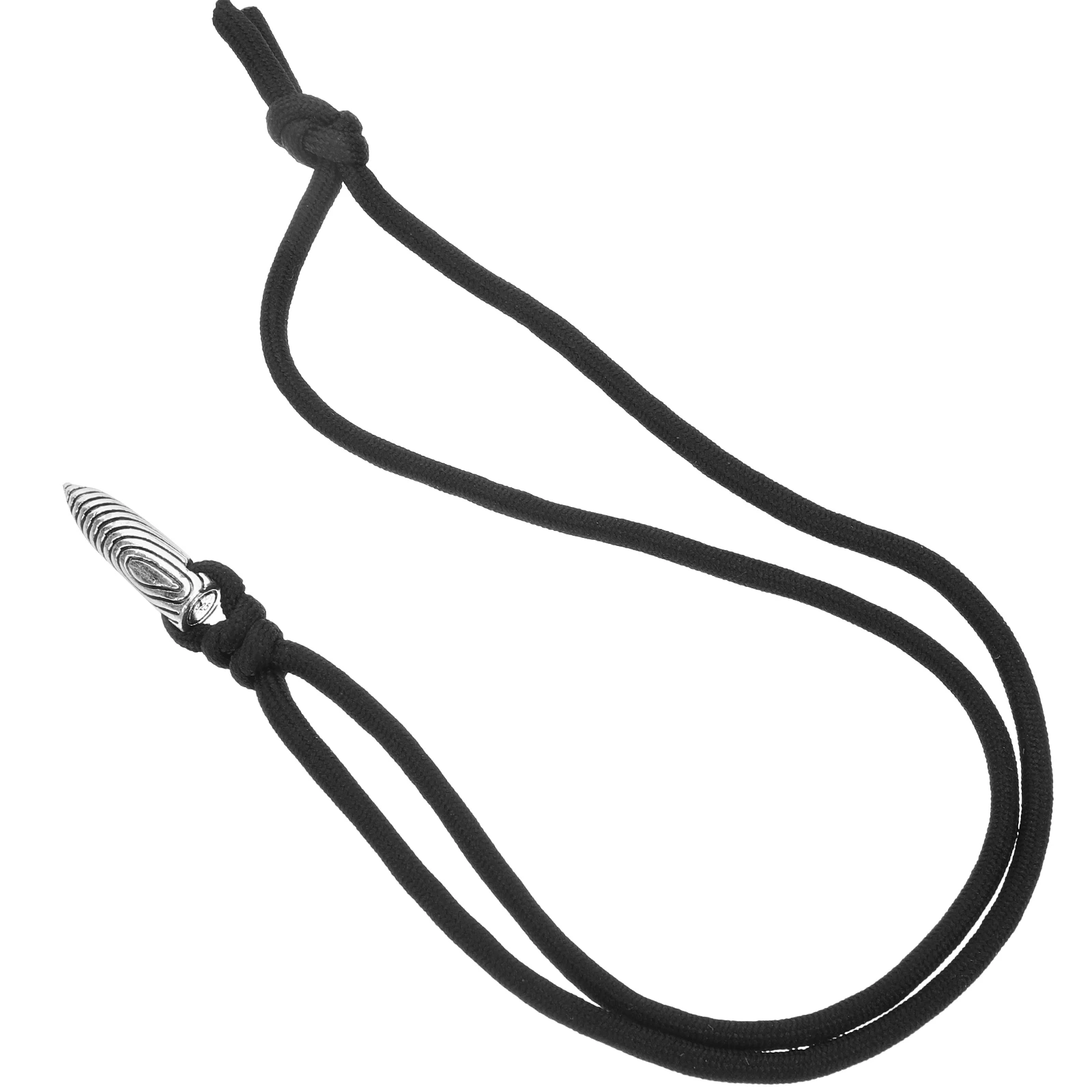 

Men Necklace Bullet Pendant Design Sturdy Fashionable Male Neck Chain for Outdoor Party Beach Wear Hip Hop Accessory Gift