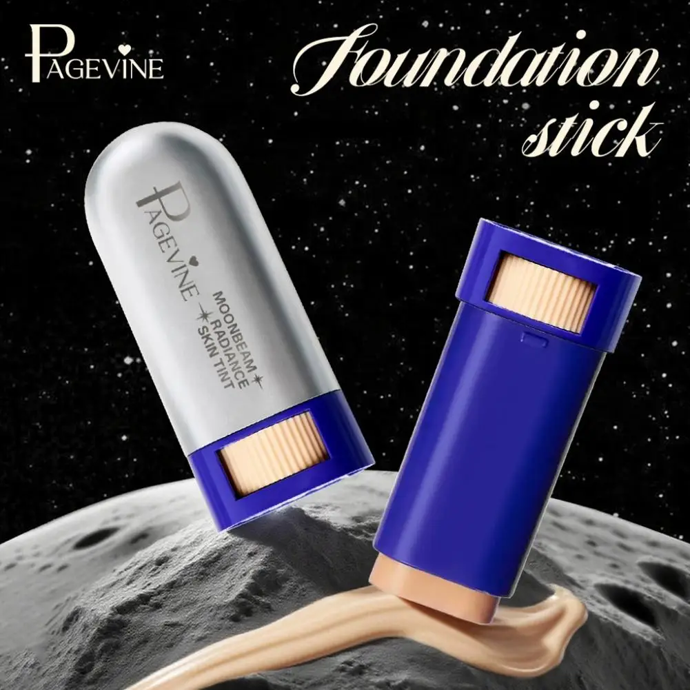 PAGEVINE Tinted Moisturizer Stick - SPF 30 PA++ Oil Control Strong Coverage, Waterproof Radiant Face Makeup Sunscreen