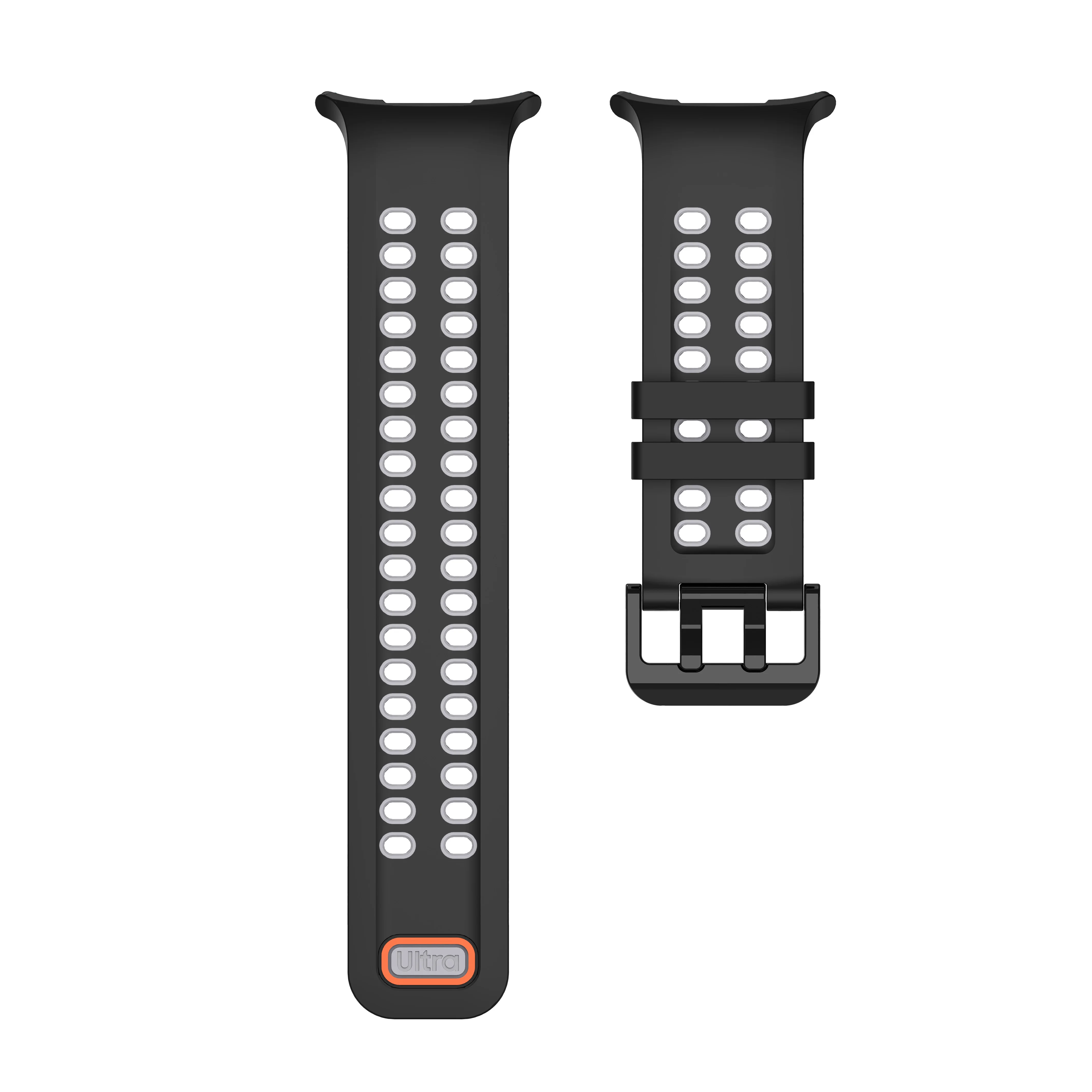 Atmungsaktives Silikonarmband für Samsung Galaxy Watch Ultra 2 Armband Sport Ersatzarmband Correa Galaxy Watch Ultra Zubehör – Detail 14