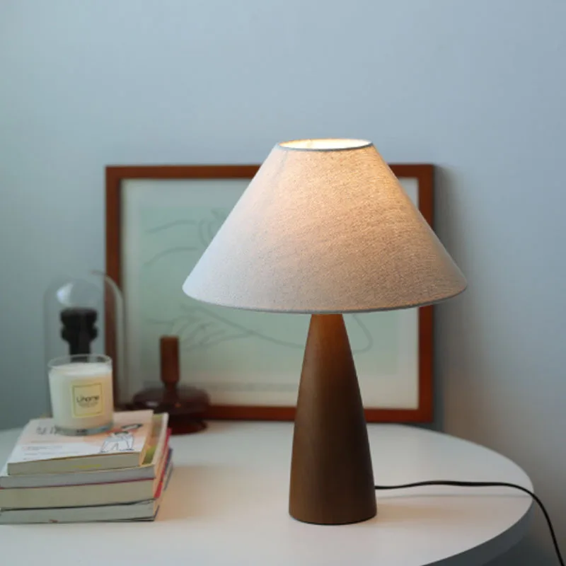 Korean Vintage Wabi Sabi Ceramic Table Lamp LED Night Light Bedroom Bedside Desktop Guesthouse Ambient Home Decor Novelty New