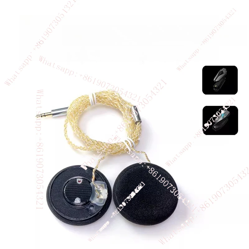 Suitable for CARDO | ASMAX Helmet Bluetooth Headset Upgrade Goethe Unit 3.5 Plug Increase Volume Low Frequency High Density