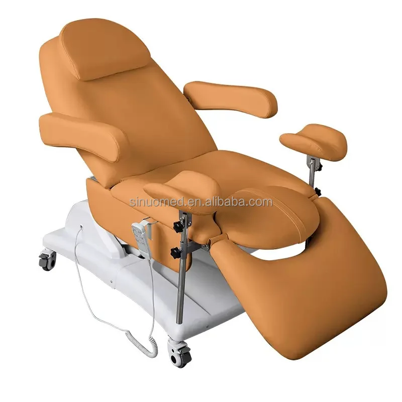 Four Function Electric Gynecology Examination Chair & Beauty Bed
