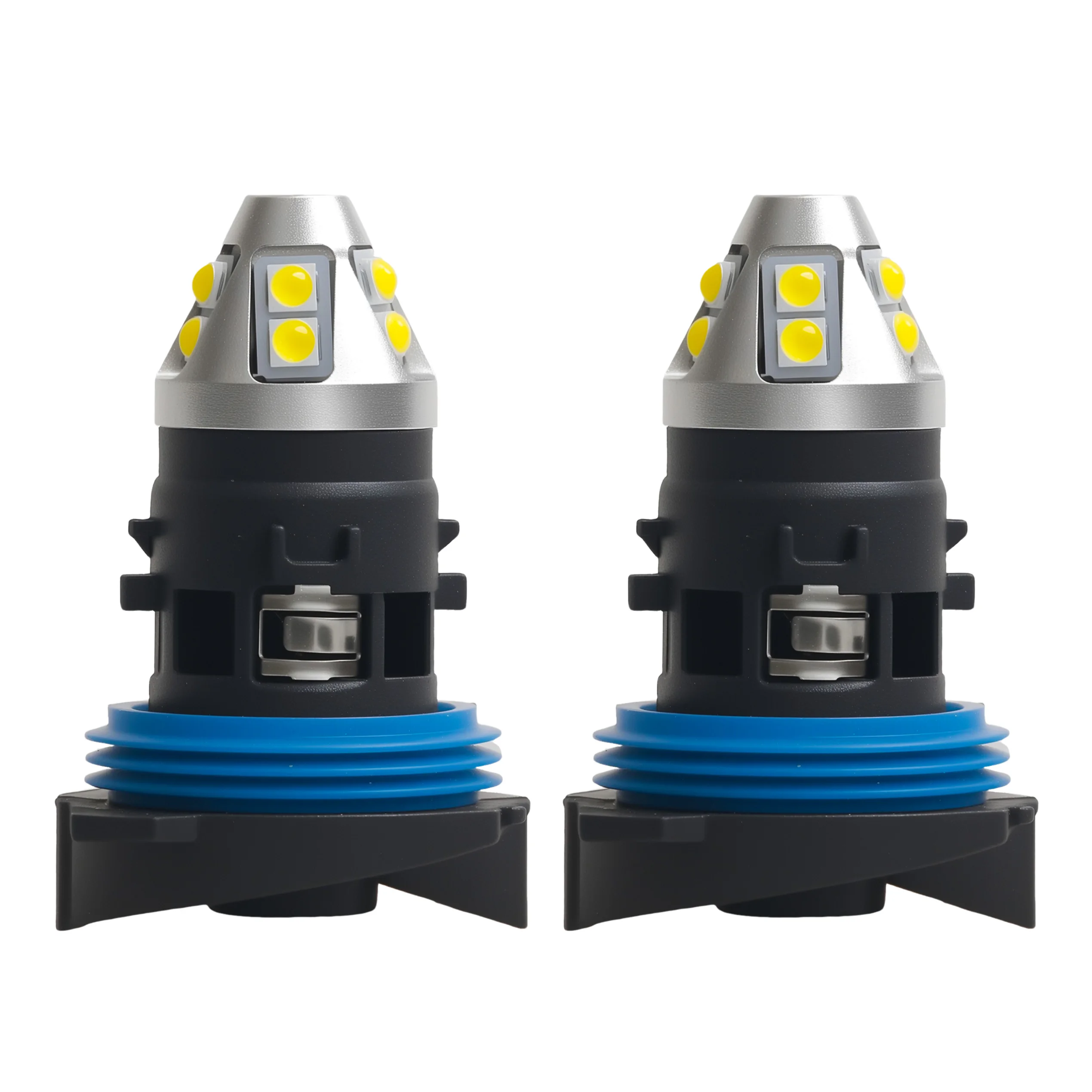 

Светодиодные дневные ходовые огни PH24W Canbus DRL 3030 10SMD белого/янтарного цвета для Peugeot 3008 5008, Citroen C5 MK2