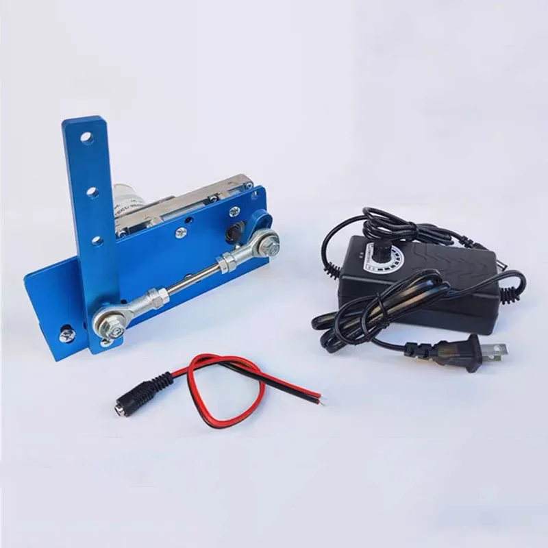 NEW DC 12V 24V gear motor automatic swing machine DIY design DC reciprocating swing motor swing angle 20-120 degrees adjustable.