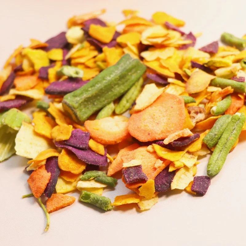 Dog Snacks Freeze-dried Food Pet Dogs Cats Dried Vegetable Fruit Interactive Pet Main Food Mixed Training Reward Snacks