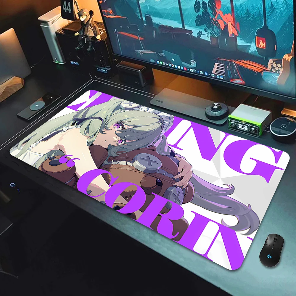 Zenless Zone Zero Mouse Pad ZZZ Nicole Von Lycaon Ellen Zhu Yuan Hoshimi Miyabi Soldier 11 Large Mousepad Computer Mats Lockrand