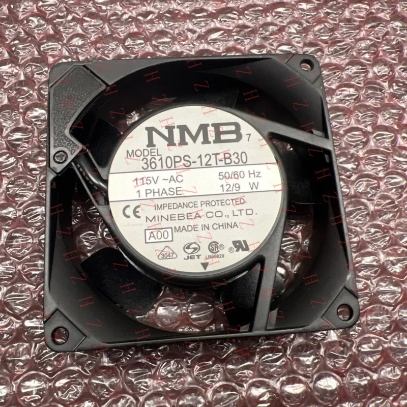 P+ 10pcs for NMB-MAT 3610PS-12T-B30 MODEL AXIAL FAN 50/60Hz 1PHASE 115V AC 12/9W