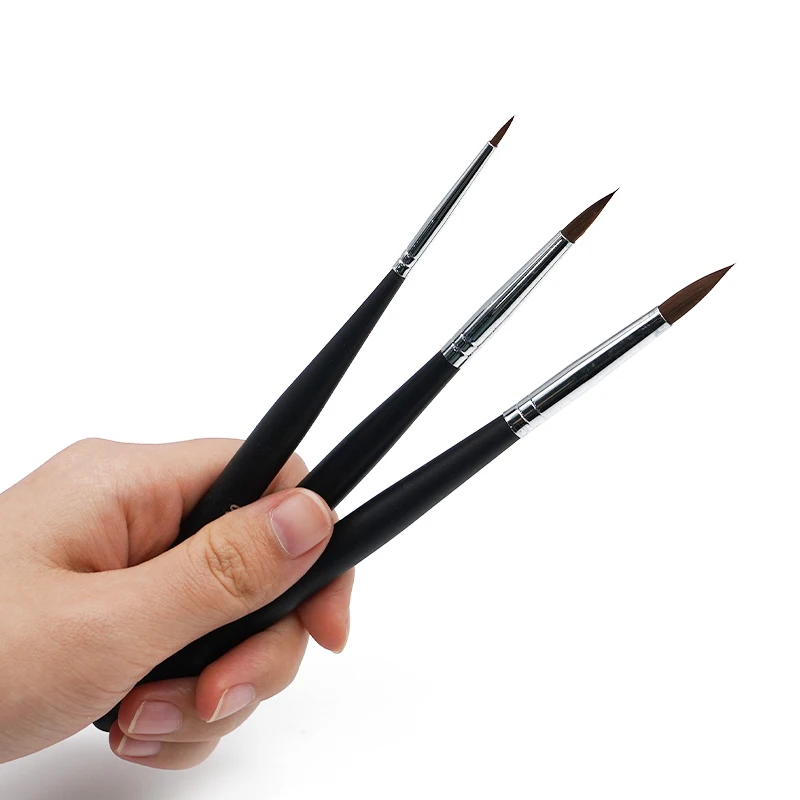 

1 шт. Стоматологический фарфоровый кистевой аппликатор, межзубная щетка-карандаш, силиконовый инструмент для формирования и нанесения композитного фарфора на зубы, инструменты для стоматологов