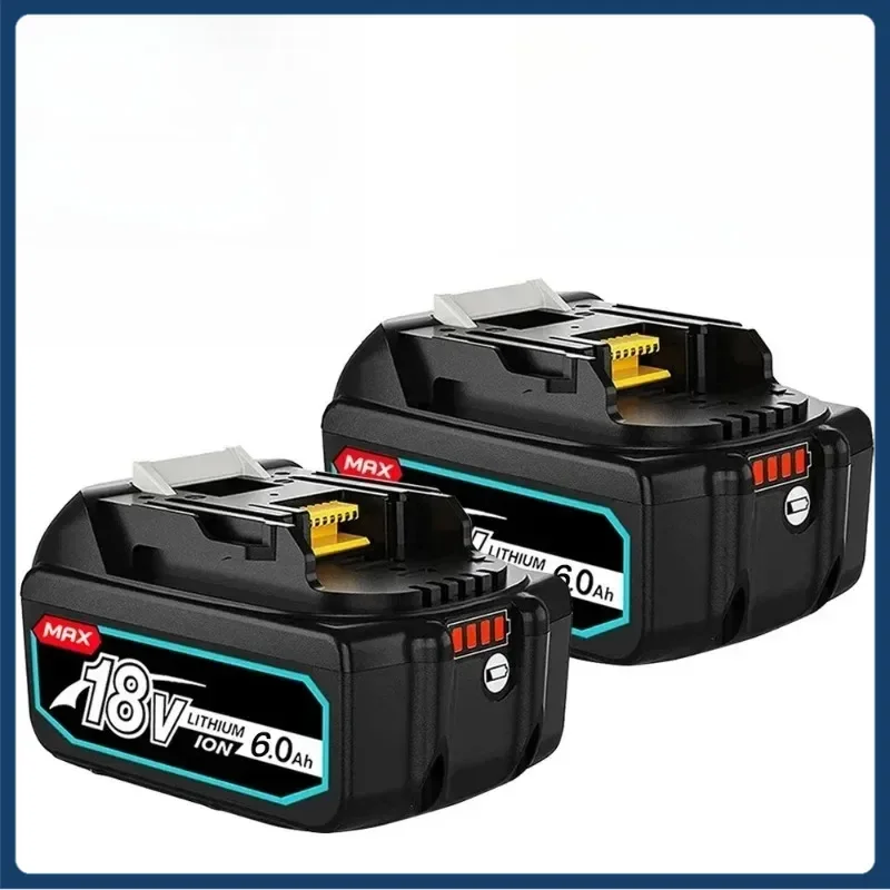 

18V 6000mAh Rechargeable Power Tools Battery with LED Li-ion Replacement LXT for Makita18V BL1860B BL1860 BL1850 BL 1830