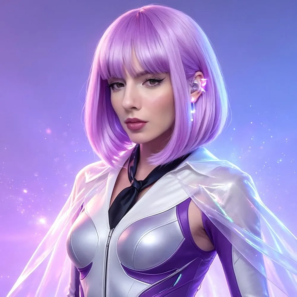 Bobo synthetic wig Halloween wig Cosplay wig Role-playing costume party Hot temperature hair accessory set