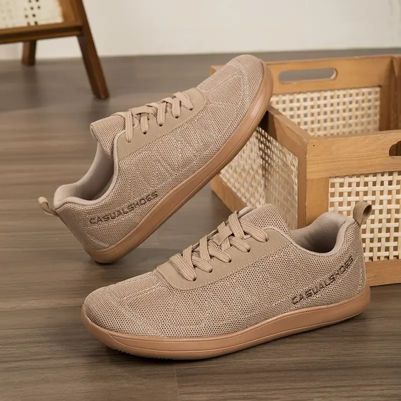 Unisex-Wanderschuhe mit breiter Zehenbox, rutschfeste Gummisohle, Outdoor-Walking-Sneaker für Paare – Detail 12