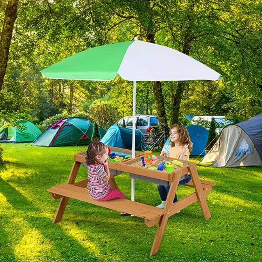 Gartentisch Für Kinder Mit Sand- Und Wasserspielbereich_voghion.com