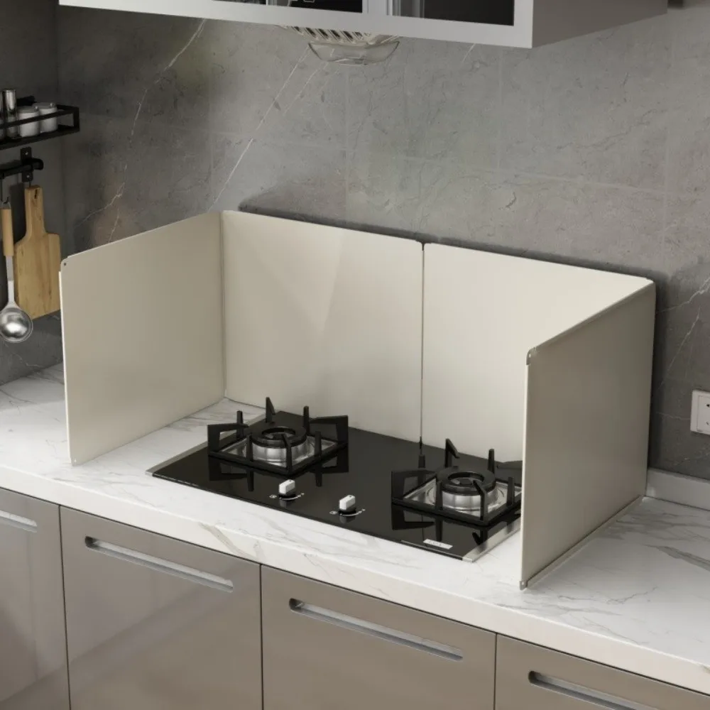 New Folding Oil Barrier Board Oil Proof Anti-splash Insulation Baffle Stove Parts Oil Barrier Plate Kitchen Supplies