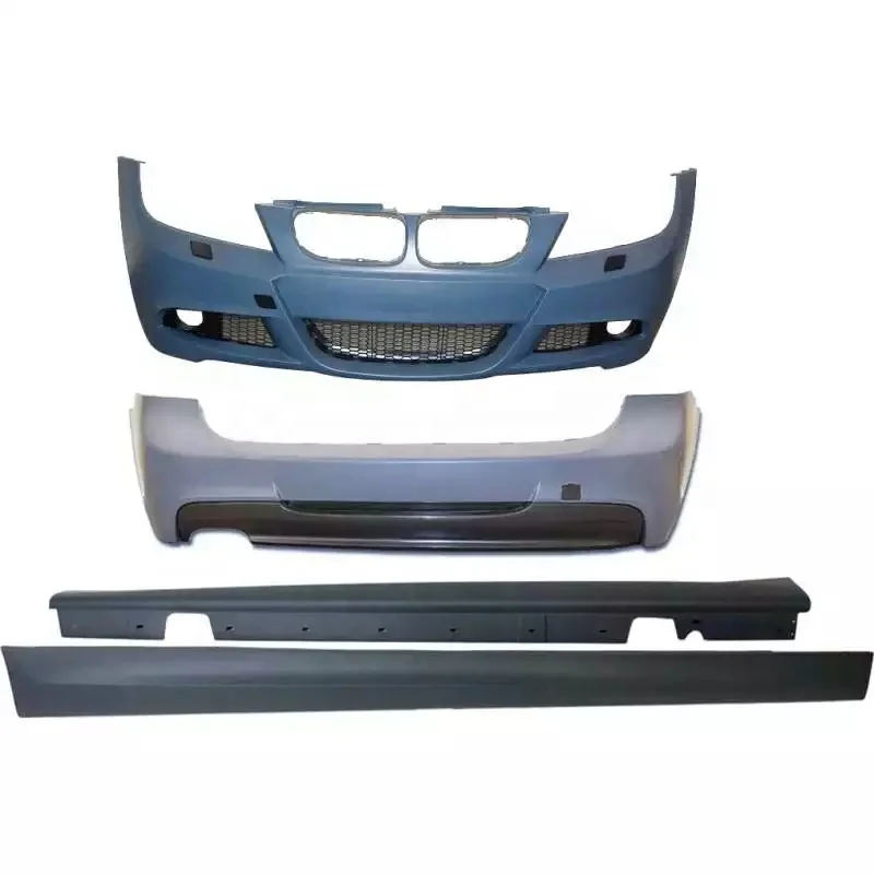 Car Bumper E90 M-tech Style Body Kit For Bmw 3 Series E90 Front Bumper Rear Bumper Side Skirts